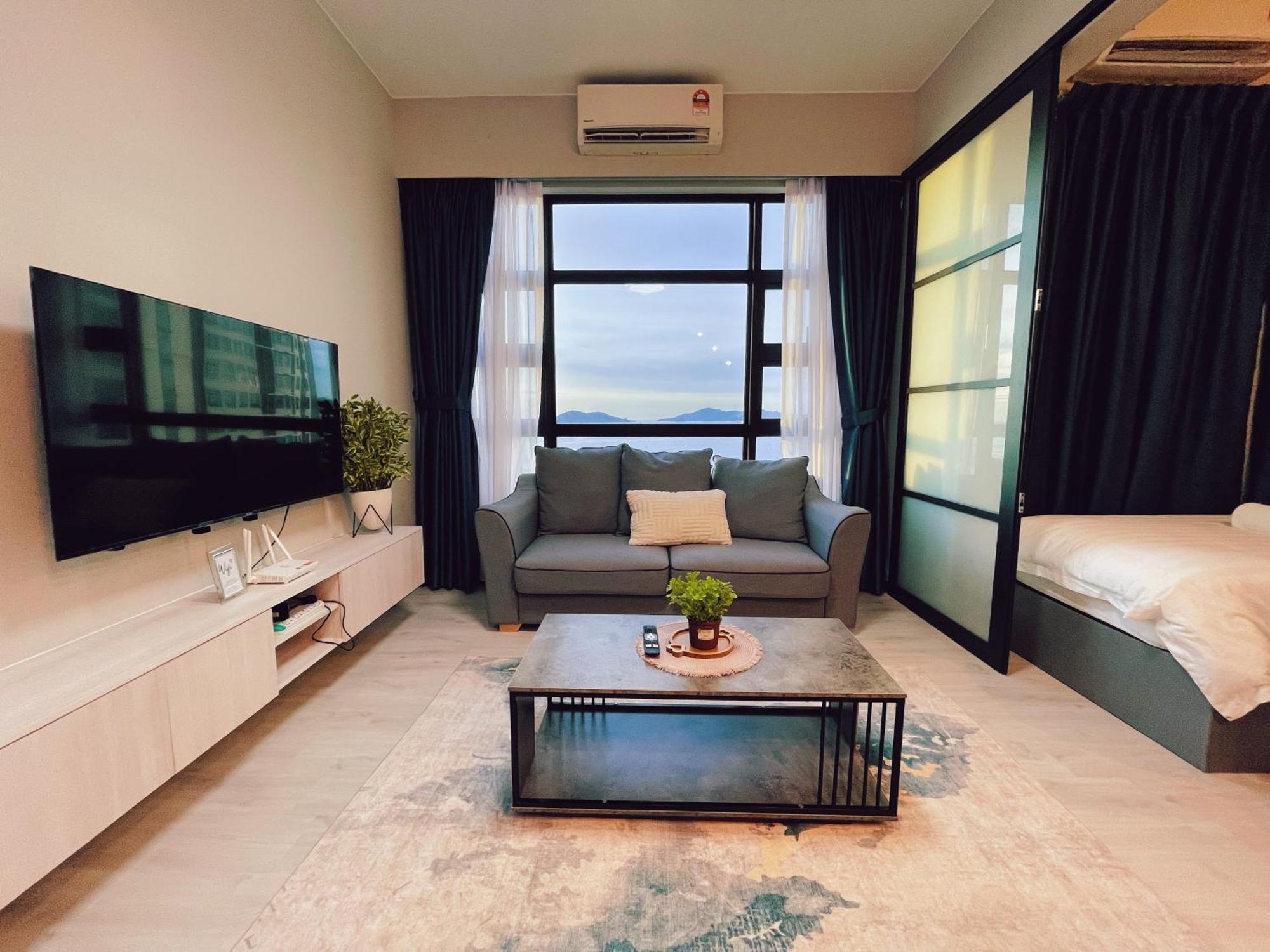 Apartment Oceanview Oasis Jesselton Quay 海景优雅豪华公寓