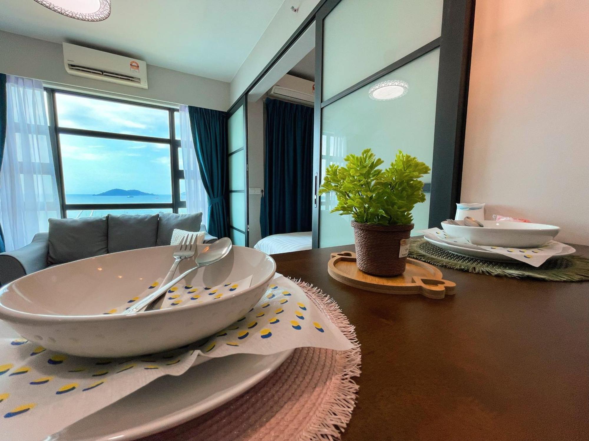 Oceanview Oasis Jesselton Quay 海景优雅豪华公寓 * Kota Kinabalu